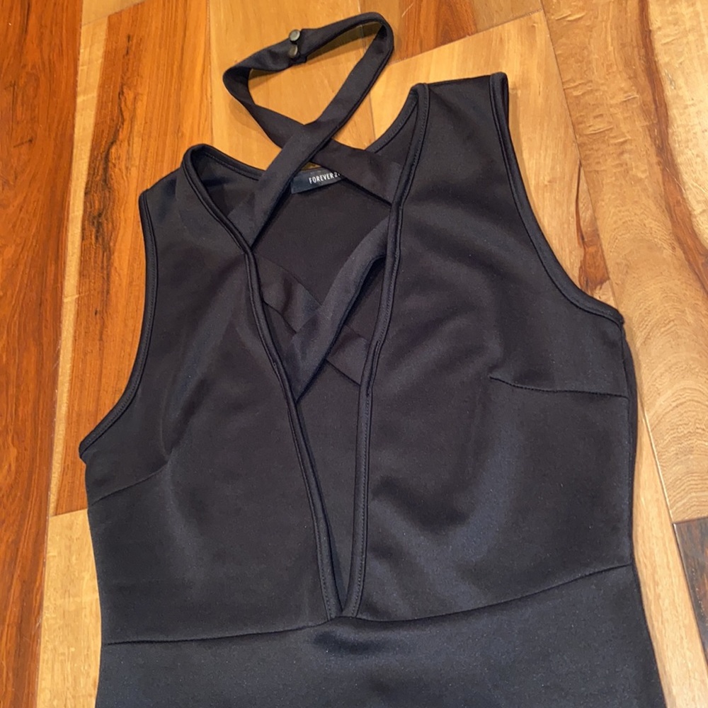 NWOT- FOREVER 21 CUT OUT SEXY BODYSUIT- SIZE SMALL - Picture 2 of 6